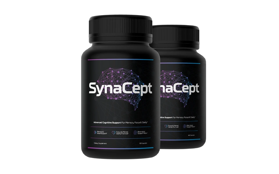 SynaCept cognitive support capsules bottle